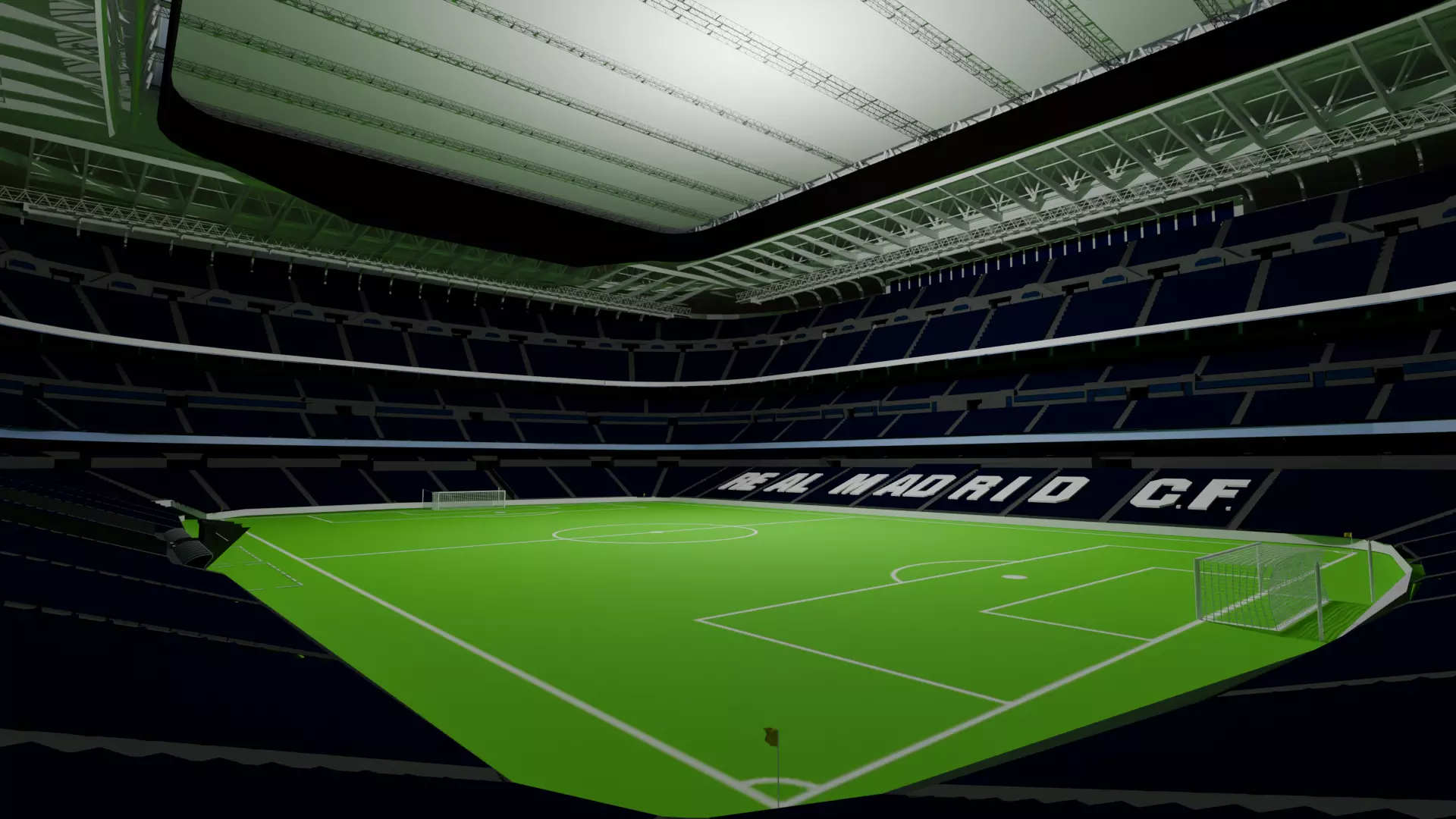 Santiago Bernabeu - The Bernabeu - Real Madrid Stadium 3D model_10