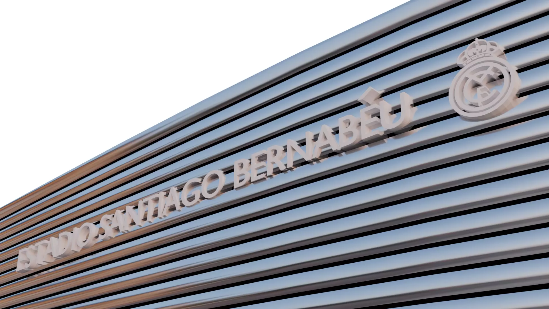 Santiago Bernabeu - The Bernabeu - Real Madrid Stadium 3D model_4