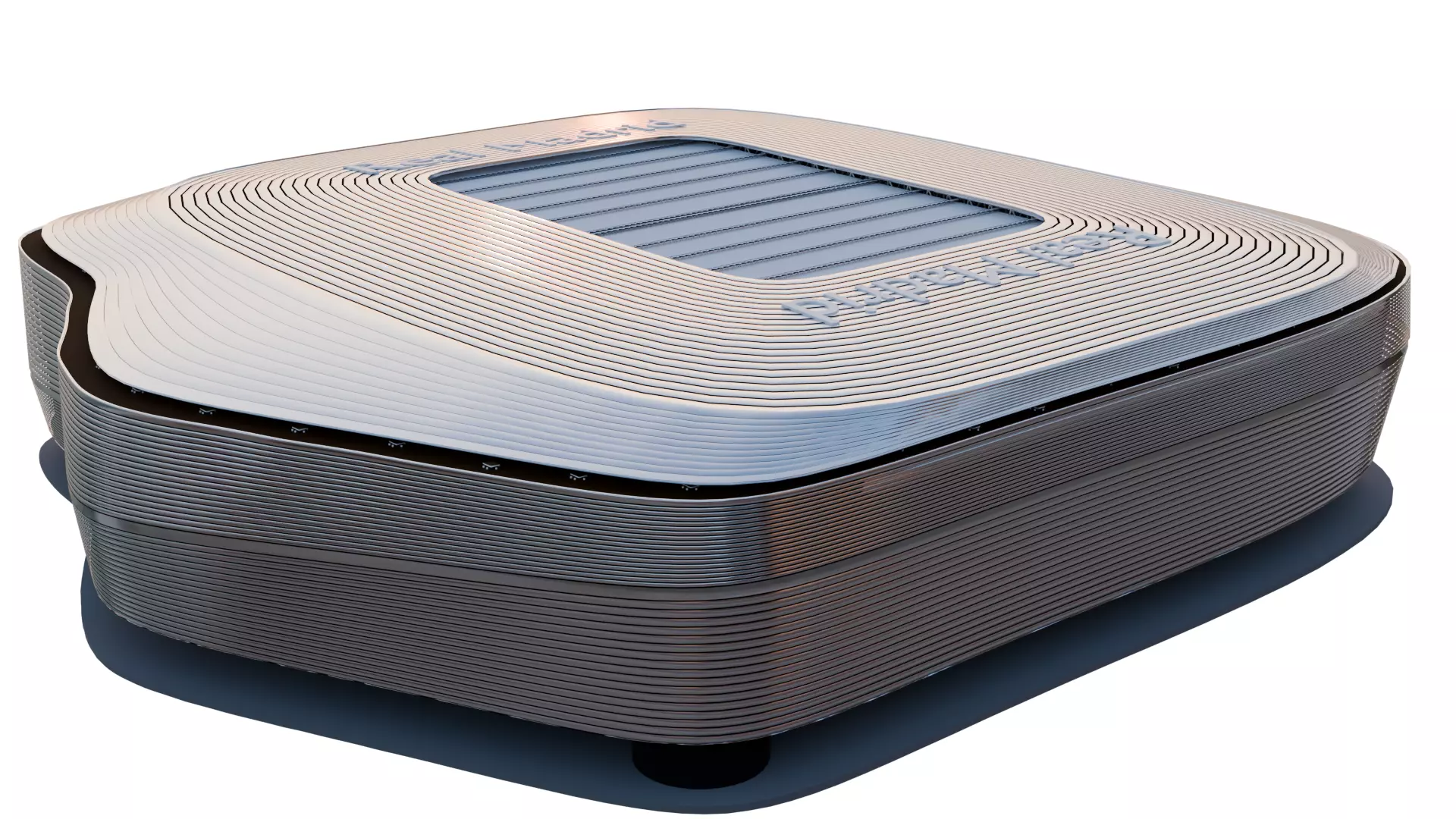 Santiago Bernabeu - The Bernabeu - Real Madrid Stadium 3D model_2