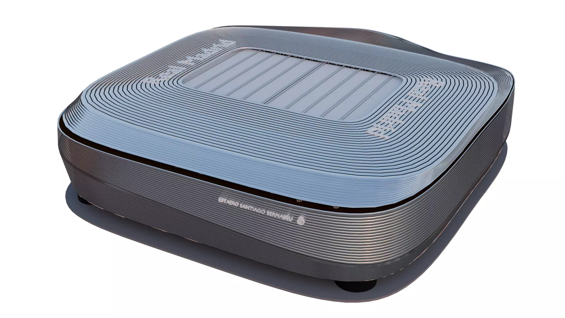 Santiago Bernabeu - The Bernabeu - Real Madrid Stadium 3D model_0