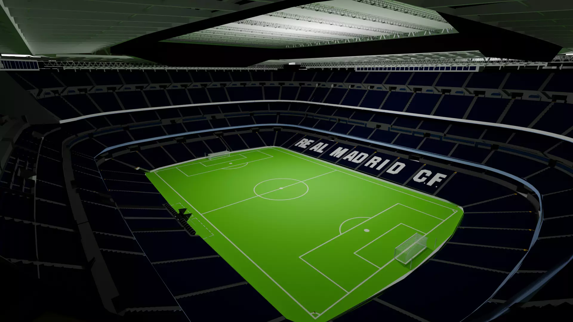 Santiago Bernabeu - The Bernabeu - Real Madrid Stadium 3D model_8