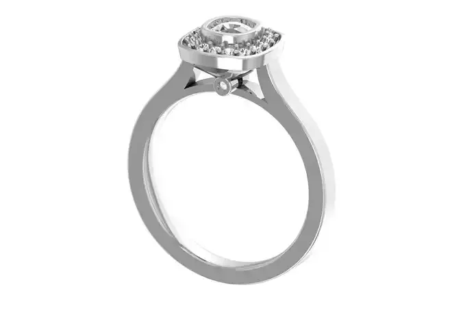 Women Ring  Render 3dm STL OBJ FBX Details