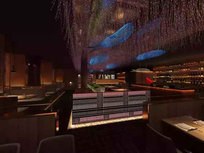 Restaurant Cafe Bar Pub Scene 