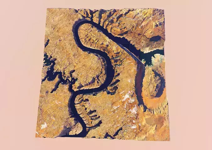 Glen Canyon Terrain Real Life Landscape