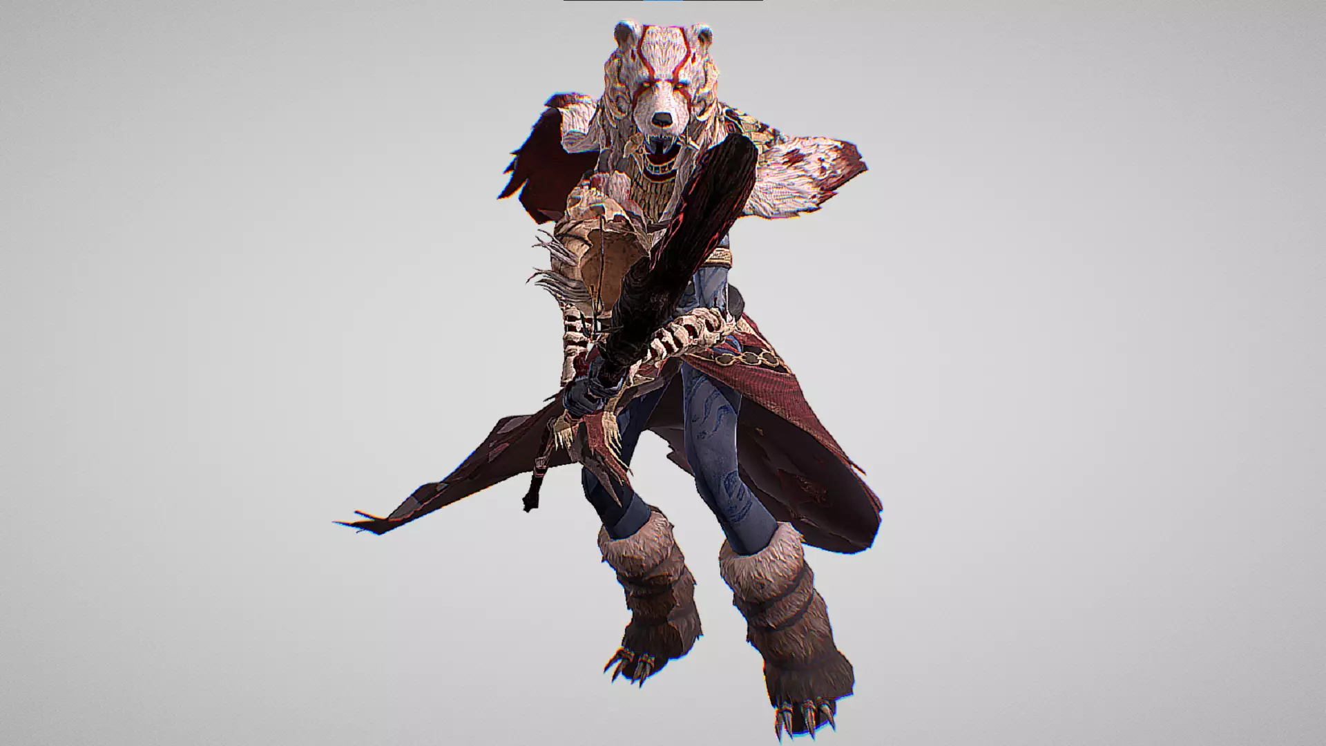 Kalina - Watcher Of Realms Hero - Included With Animations Low-poly 3D model_11