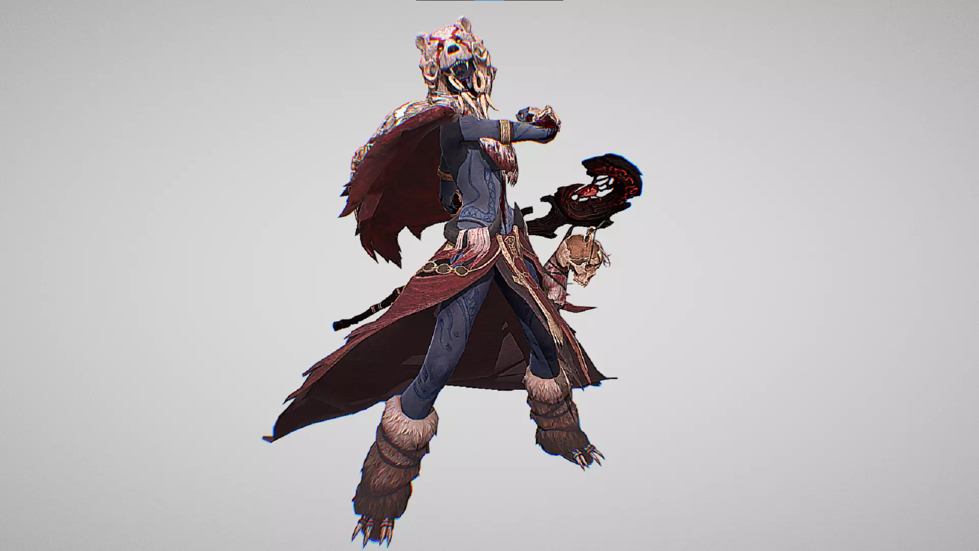 Kalina - Watcher Of Realms Hero - Included With Animations Low-poly 3D model_8