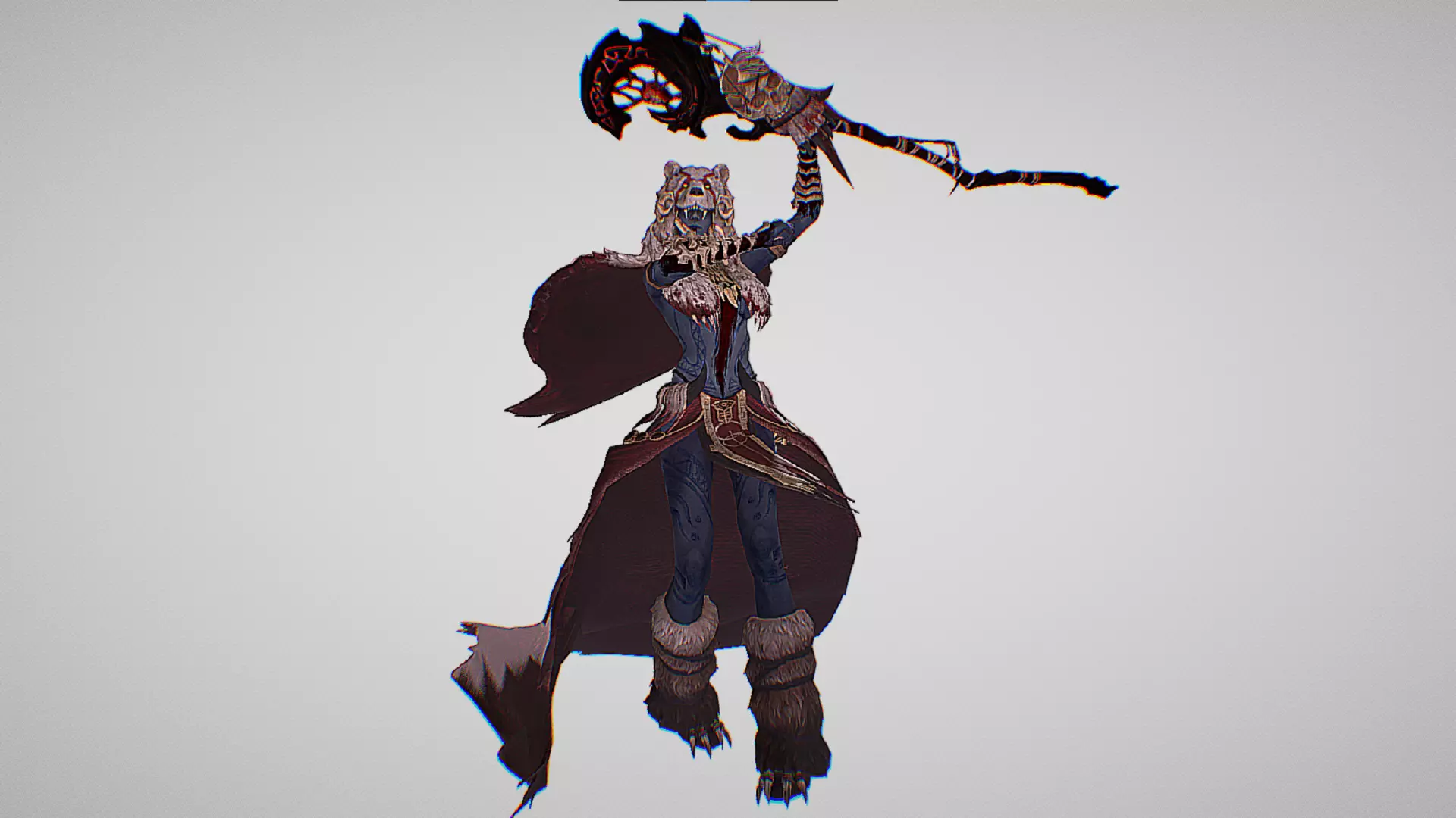 Kalina - Watcher Of Realms Hero - Included With Animations Low-poly 3D model_9