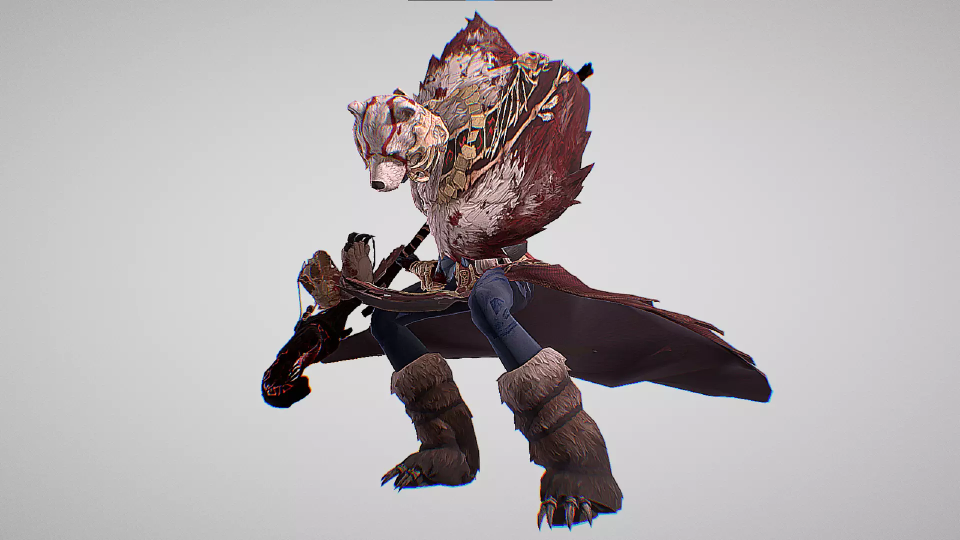 Kalina - Watcher Of Realms Hero - Included With Animations Low-poly 3D model_1