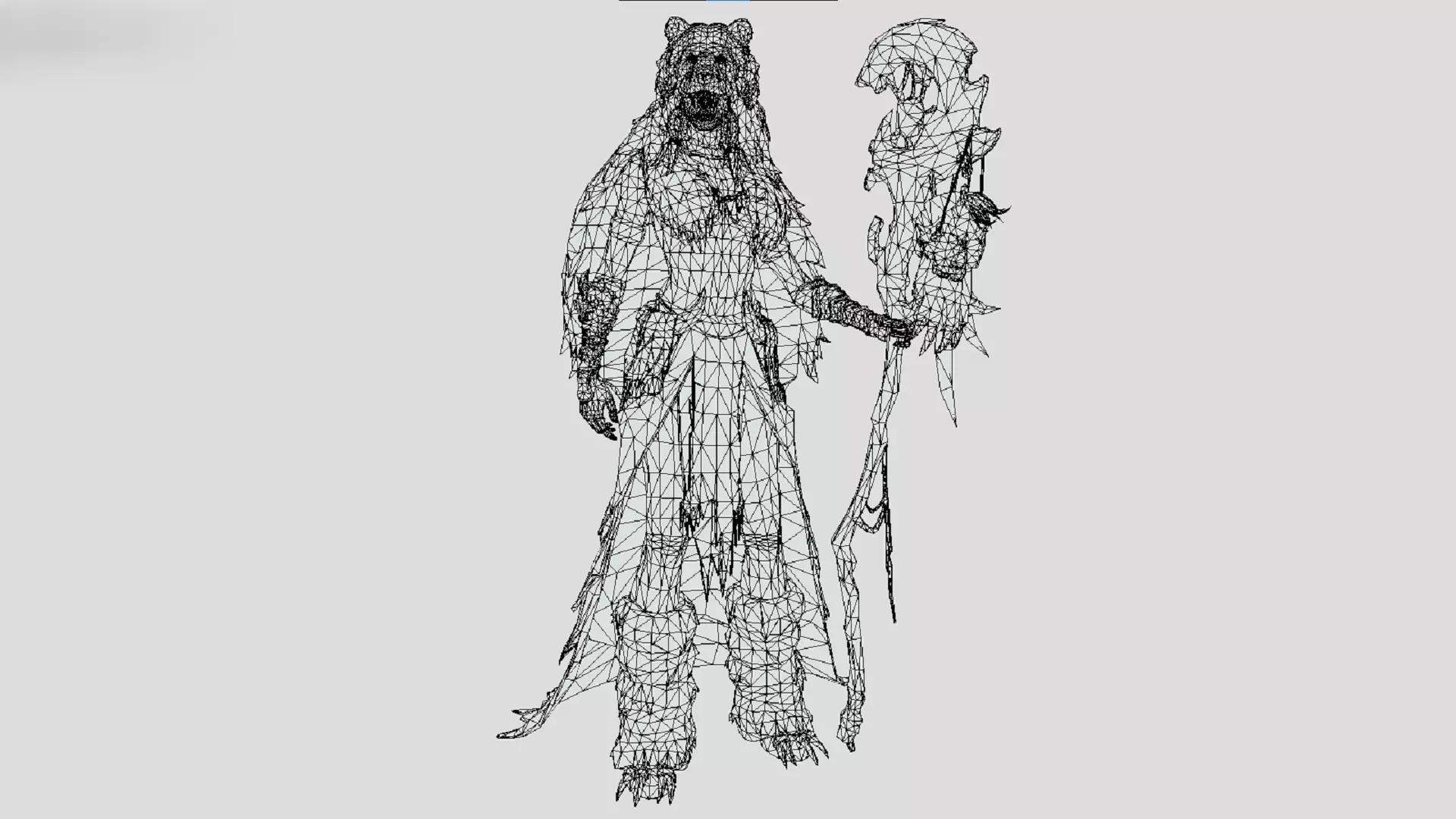 Kalina - Watcher Of Realms Hero - Included With Animations Low-poly 3D model_4