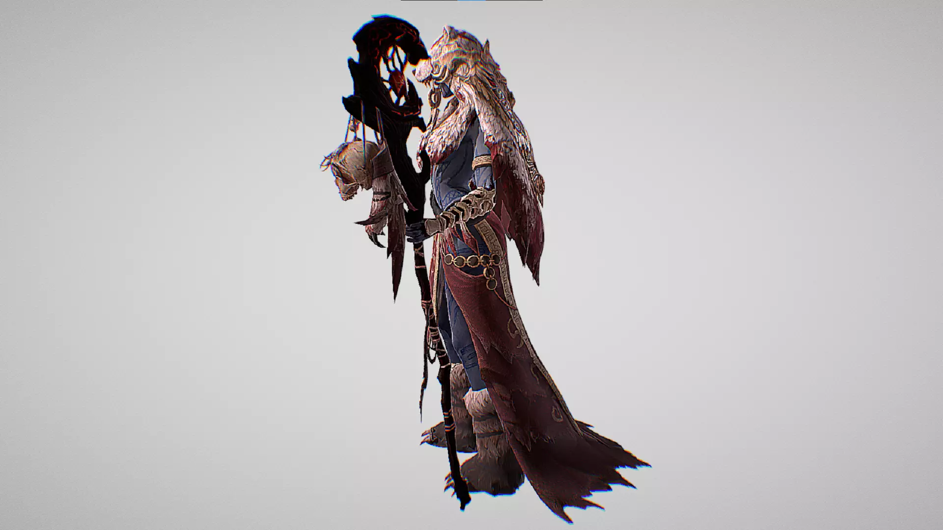 Kalina - Watcher Of Realms Hero - Included With Animations Low-poly 3D model_7