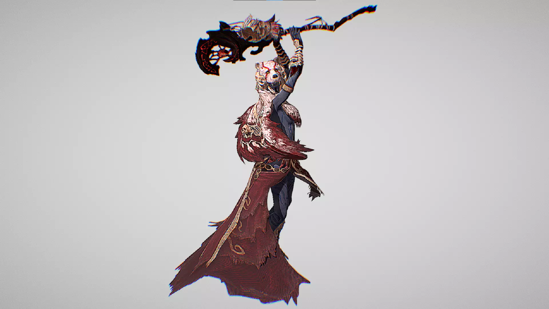 Kalina - Watcher Of Realms Hero - Included With Animations Low-poly 3D model_10