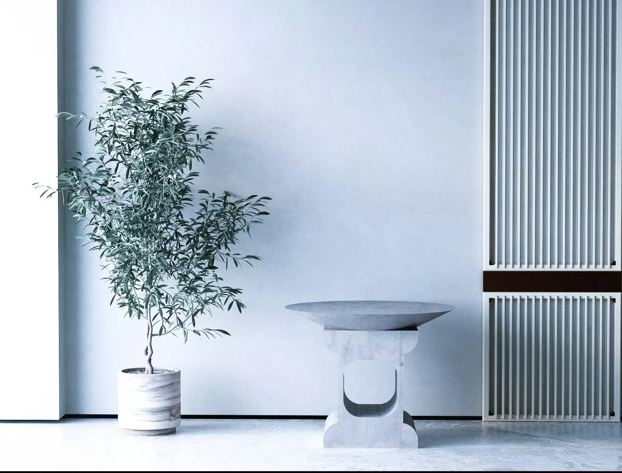 modern table 3D model