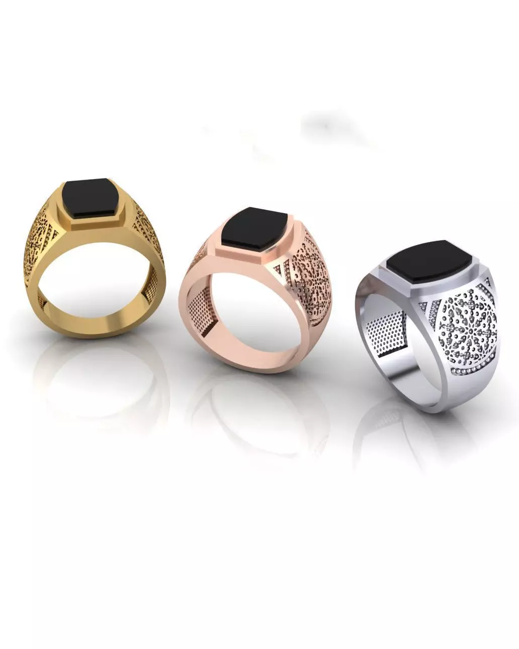 free man jewelry ring Free 3D print model