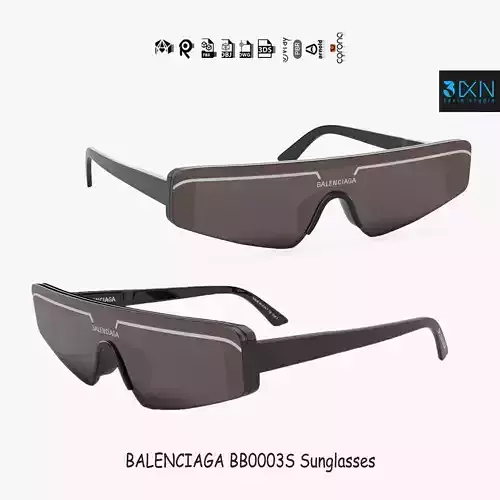 Balenciaga BB0003S Sunglasses