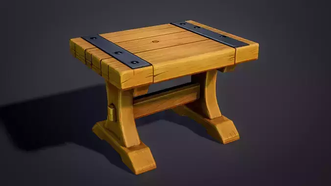 Medieval  Stylized Table 01