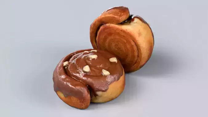 Chocolate Hazelnut Cinnamon Roll