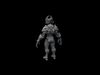 Low Poly Stylized Galactic Sentinel Low-poly 3D model_1