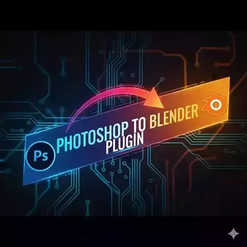 Photoshop To Blender Plugin 