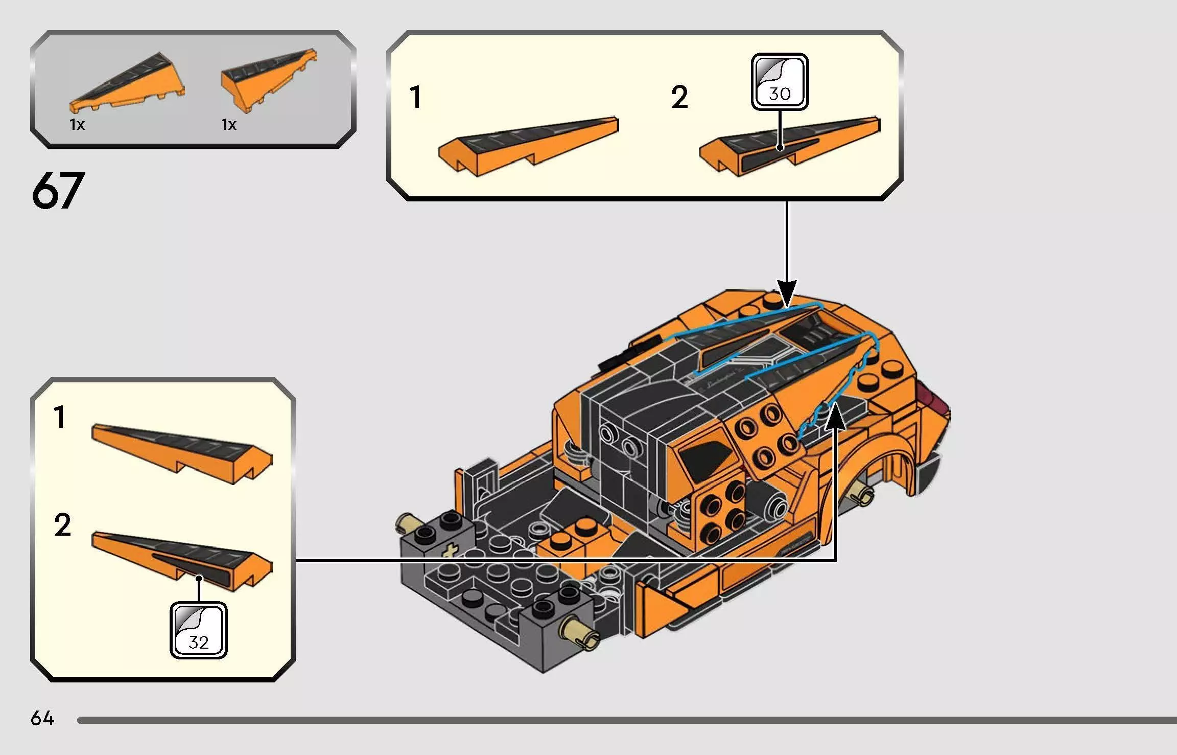 TwindBricks3D - 77238 - Lambo Revuelto and Huracan 3D print model_65