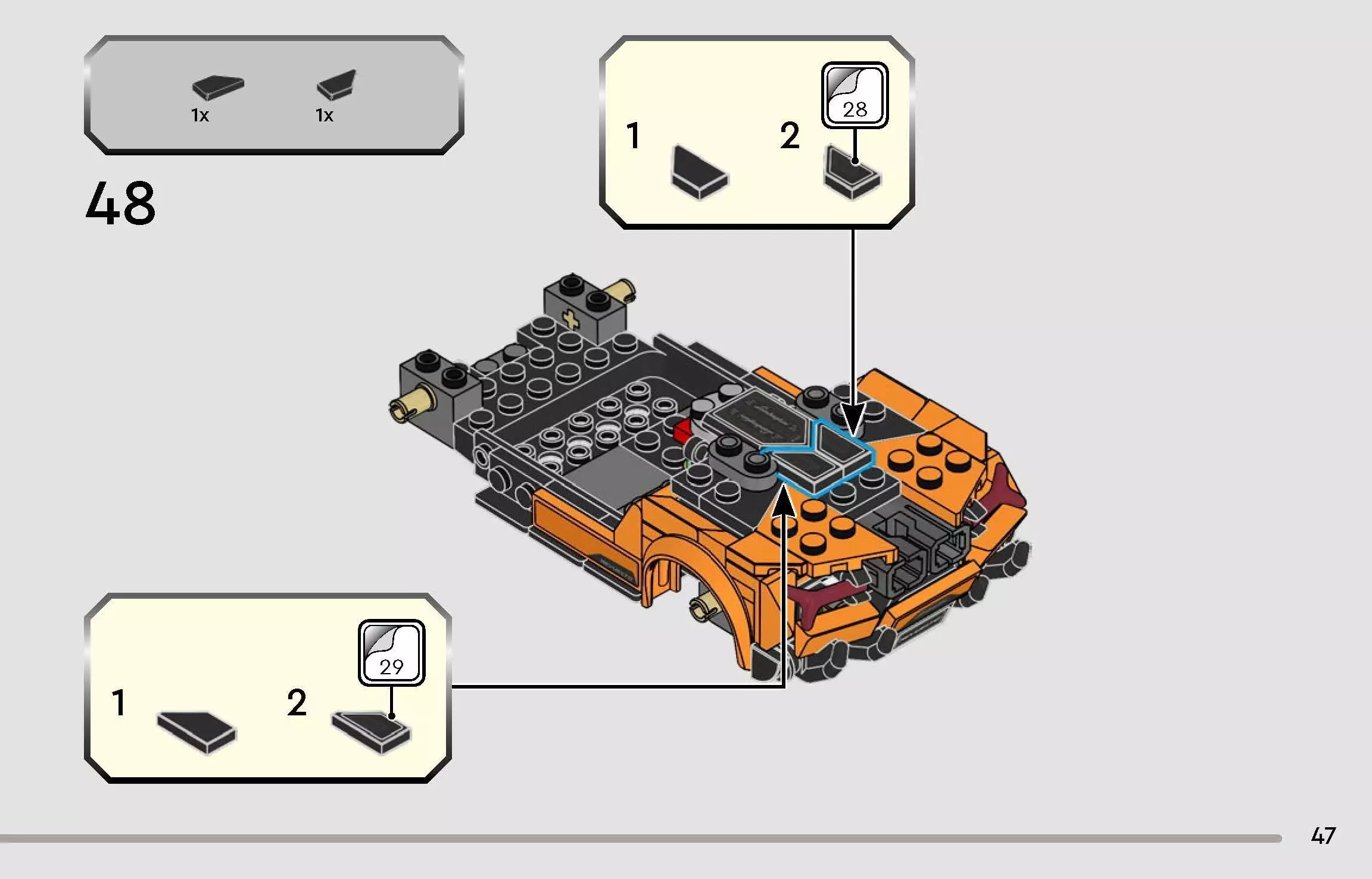 TwindBricks3D - 77238 - Lambo Revuelto and Huracan 3D print model_34