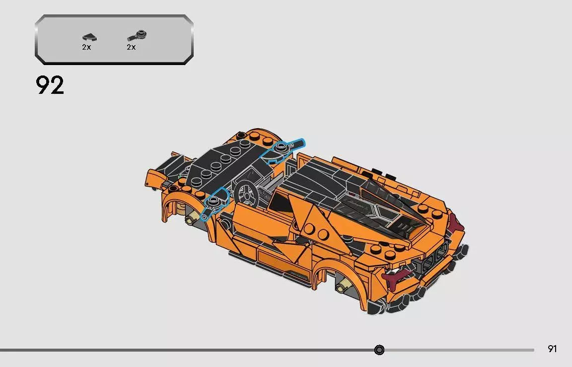 TwindBricks3D - 77238 - Lambo Revuelto and Huracan 3D print model_72