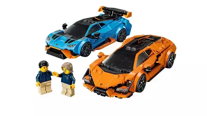 TwindBricks3D - 77238 - Lambo Revuelto and Huracan