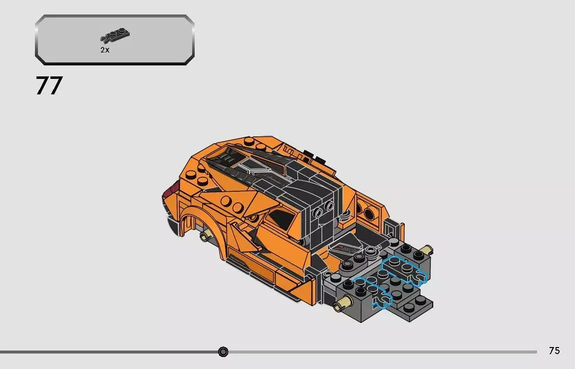 TwindBricks3D - 77238 - Lambo Revuelto and Huracan 3D print model_63