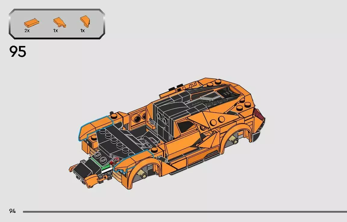 TwindBricks3D - 77238 - Lambo Revuelto and Huracan 3D print model_79