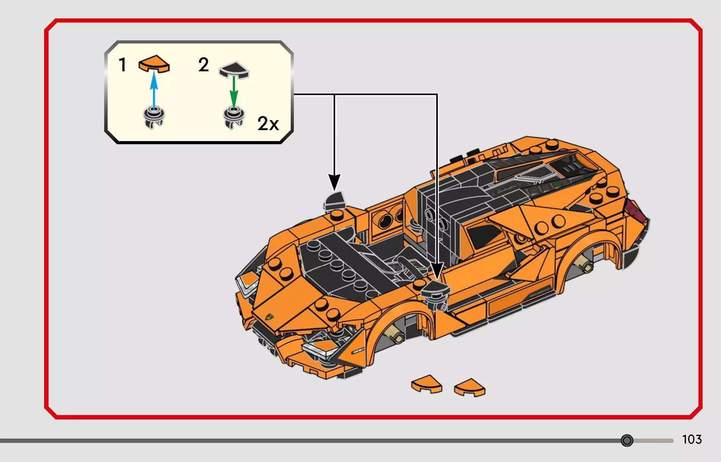TwindBricks3D - 77238 - Lambo Revuelto and Huracan 3D print model_96
