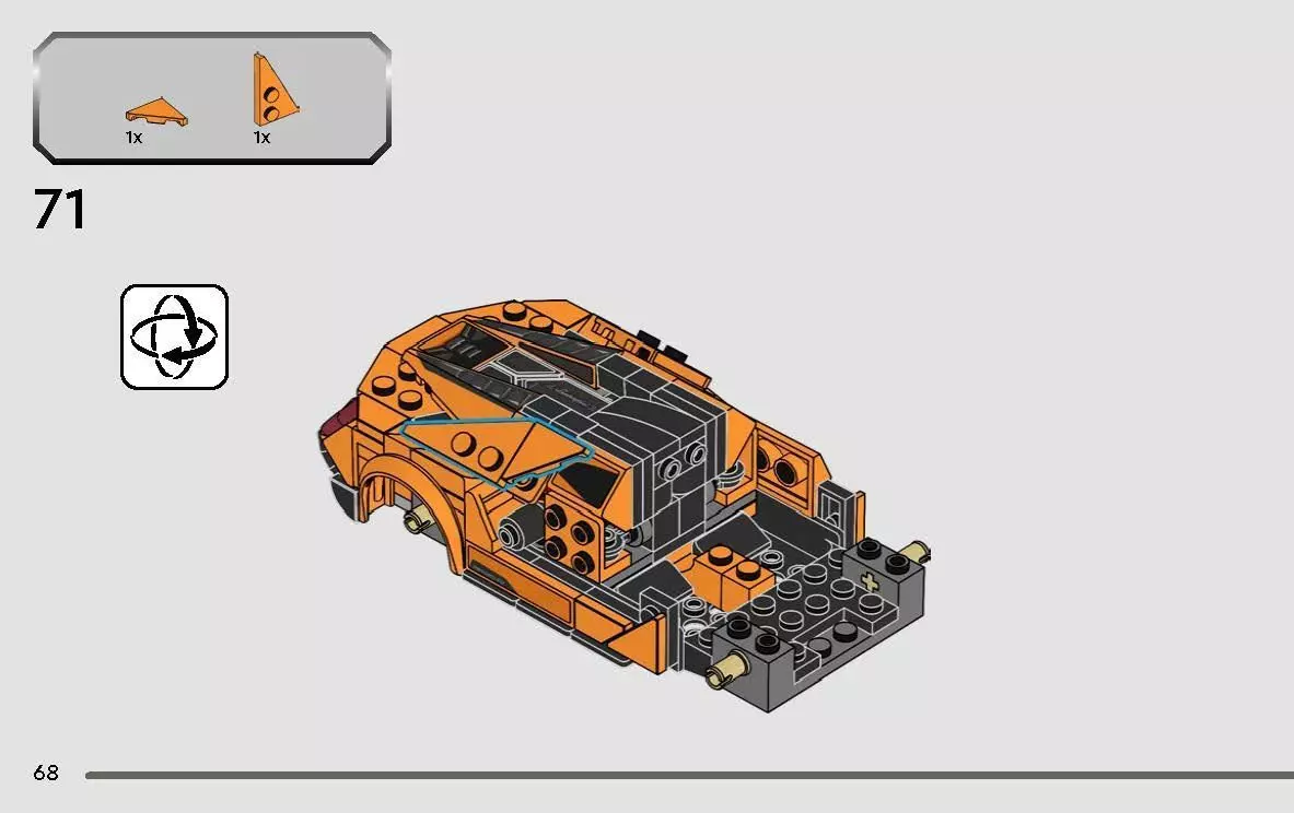TwindBricks3D - 77238 - Lambo Revuelto and Huracan 3D print model_52