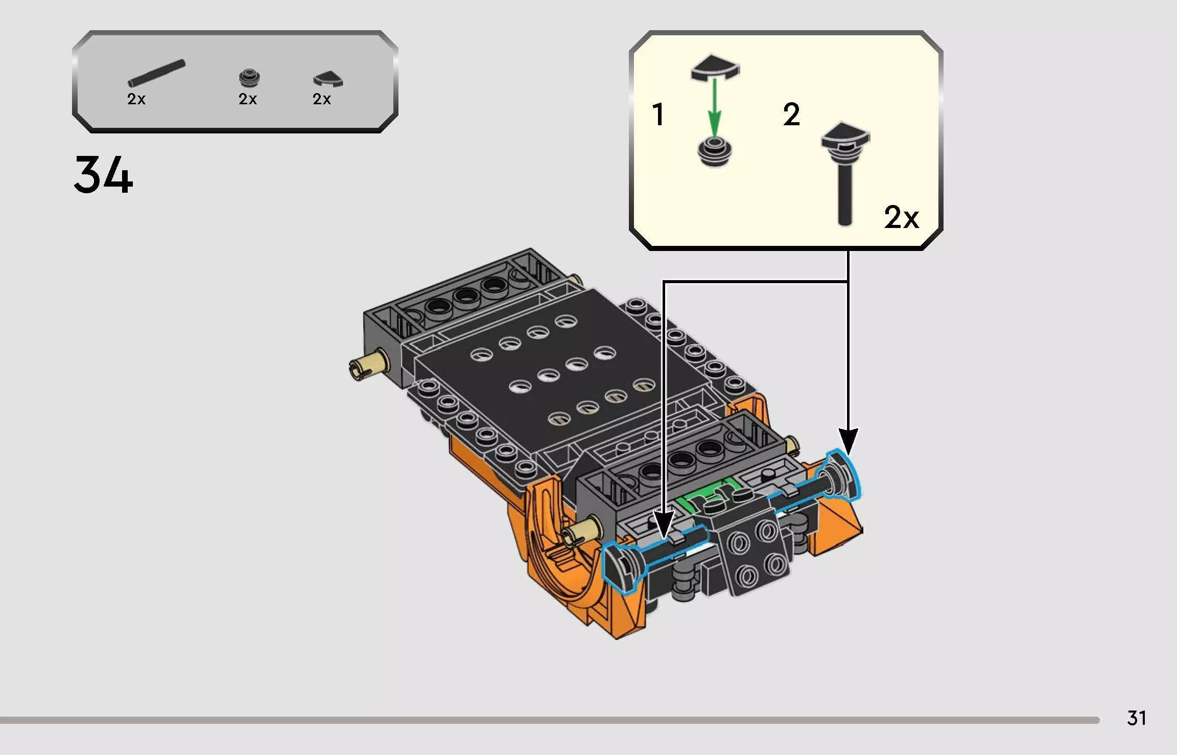 TwindBricks3D - 77238 - Lambo Revuelto and Huracan 3D print model_86