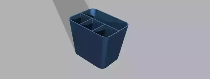 Vasetto con scompartimenti