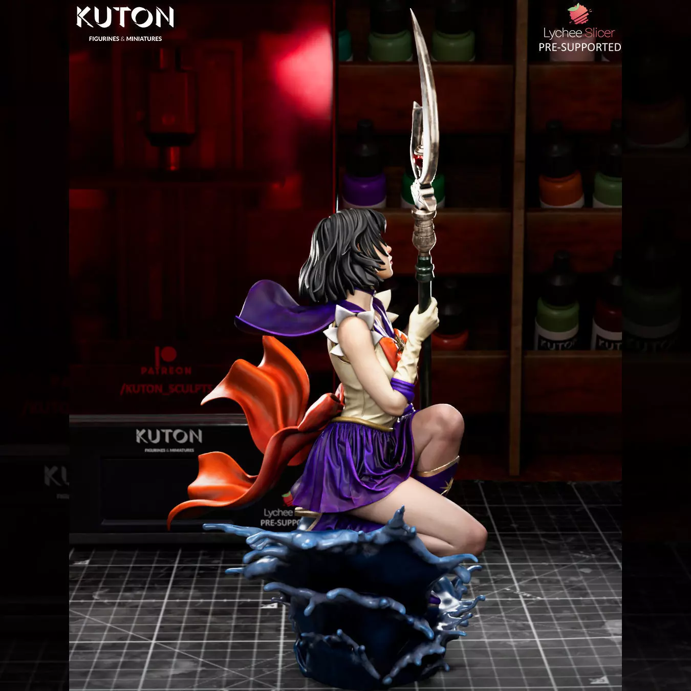 Sailor Moon Saturn 3D print model_5