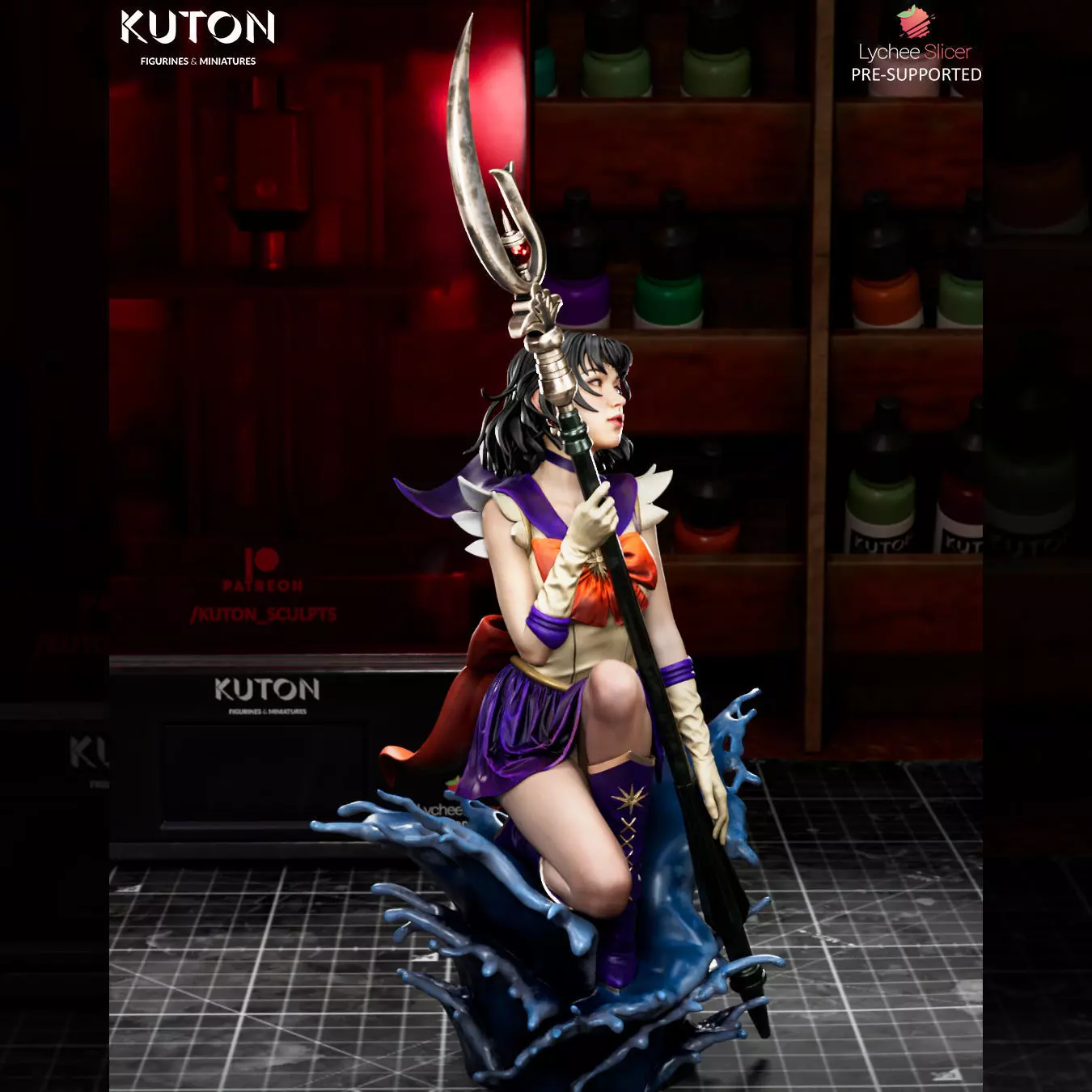 Sailor Moon Saturn 3D print model_6