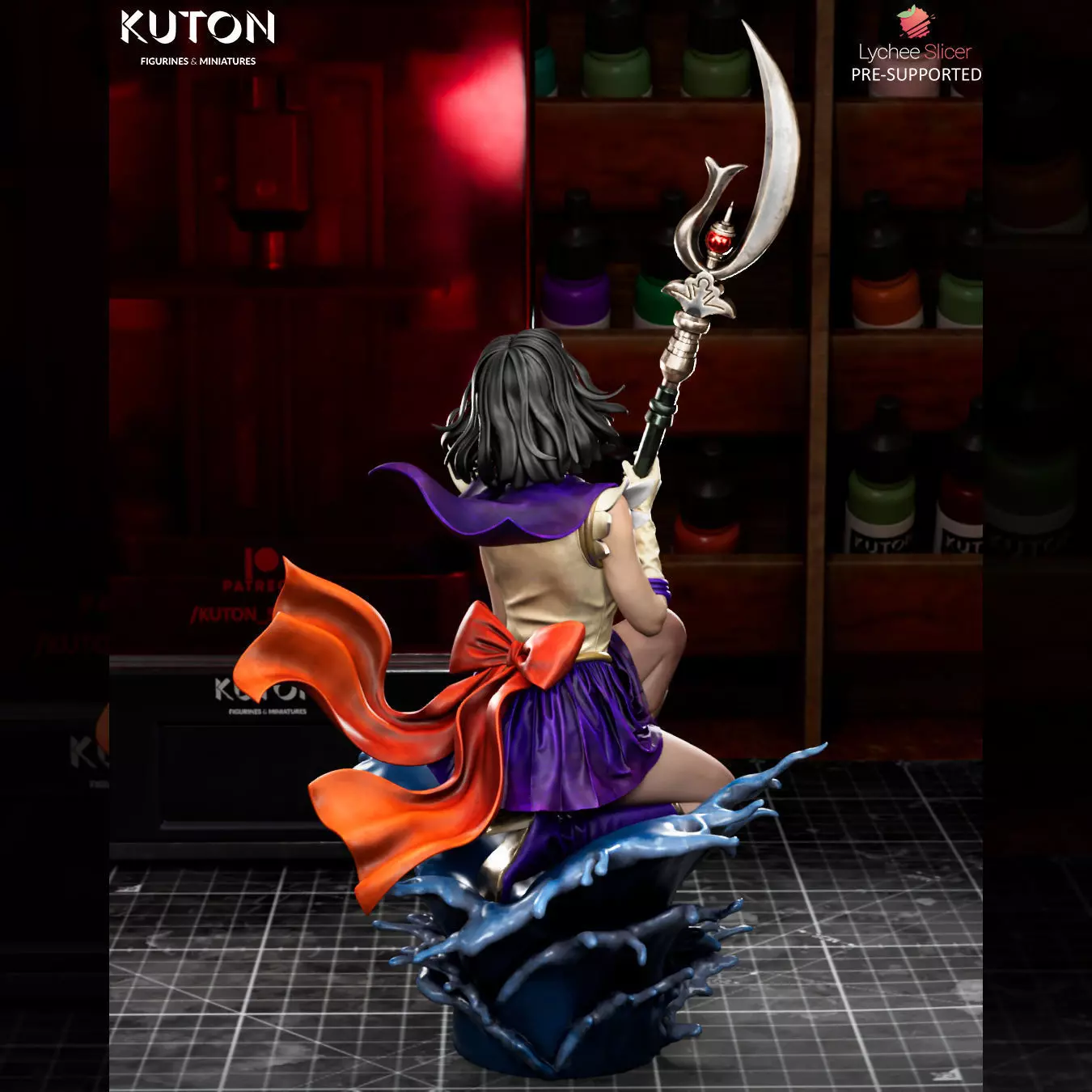 Sailor Moon Saturn 3D print model_4