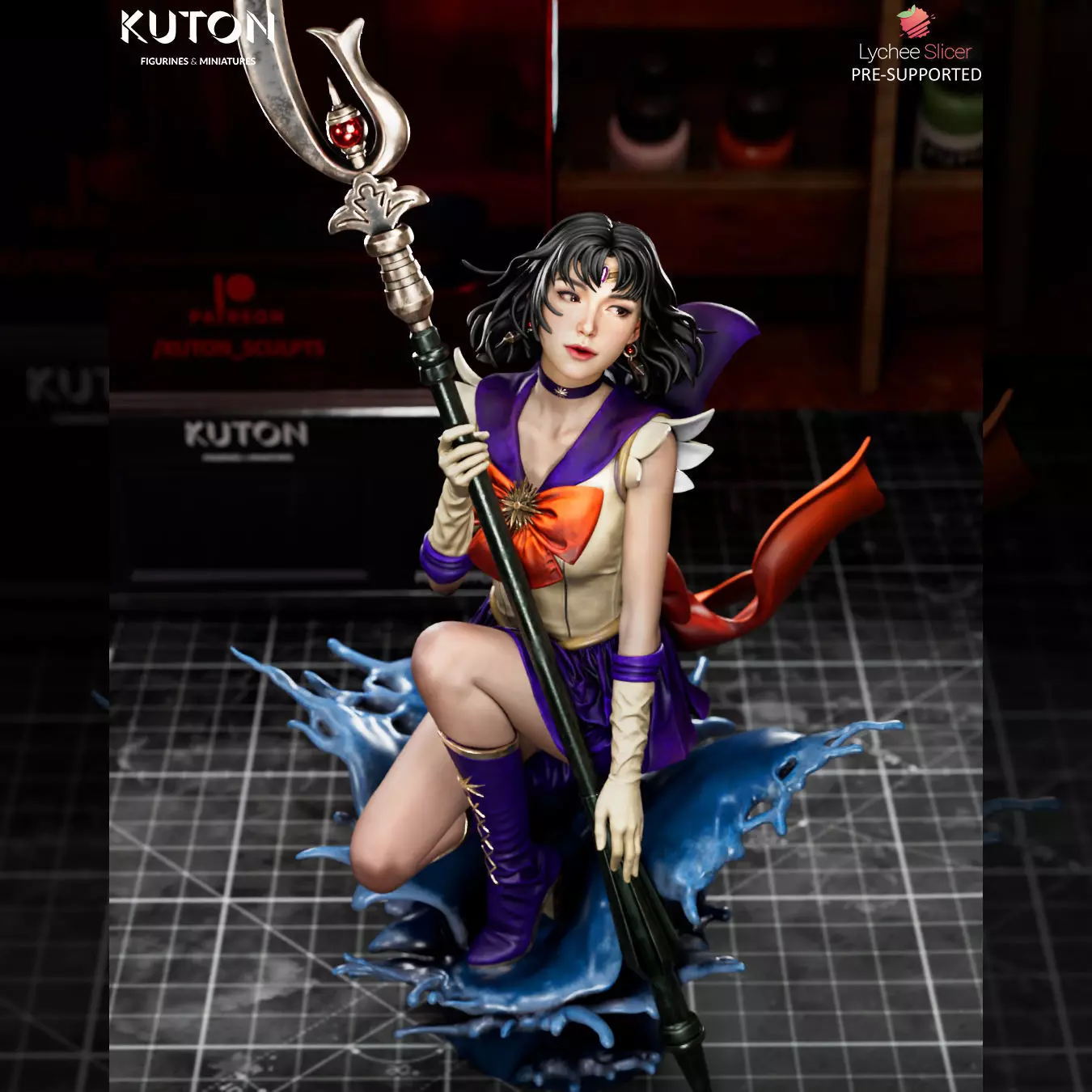 Sailor Moon Saturn 3D print model_1