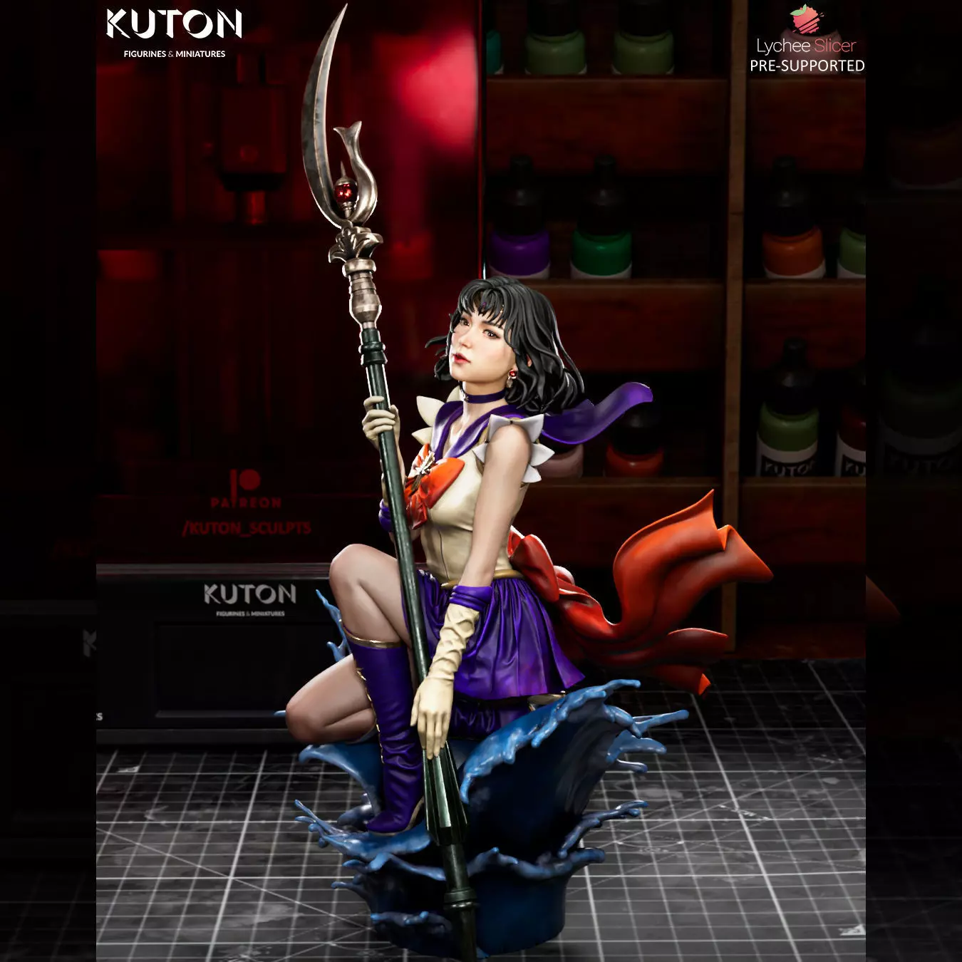 Sailor Moon Saturn 3D print model_3