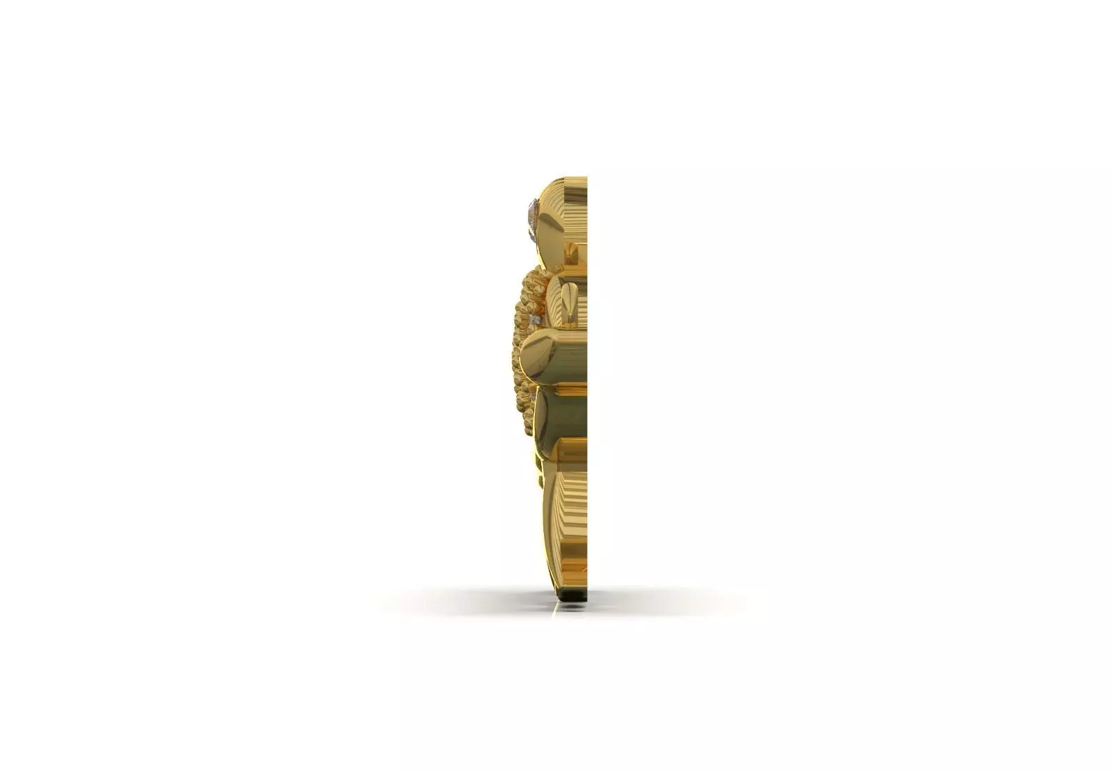 Bird Design Jewelry stl 3dm Pendant Model jp0030 3D print model_4