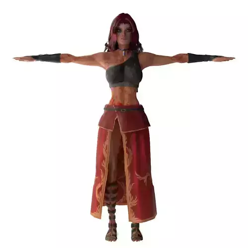 Inferna - Flame Warrior Woman