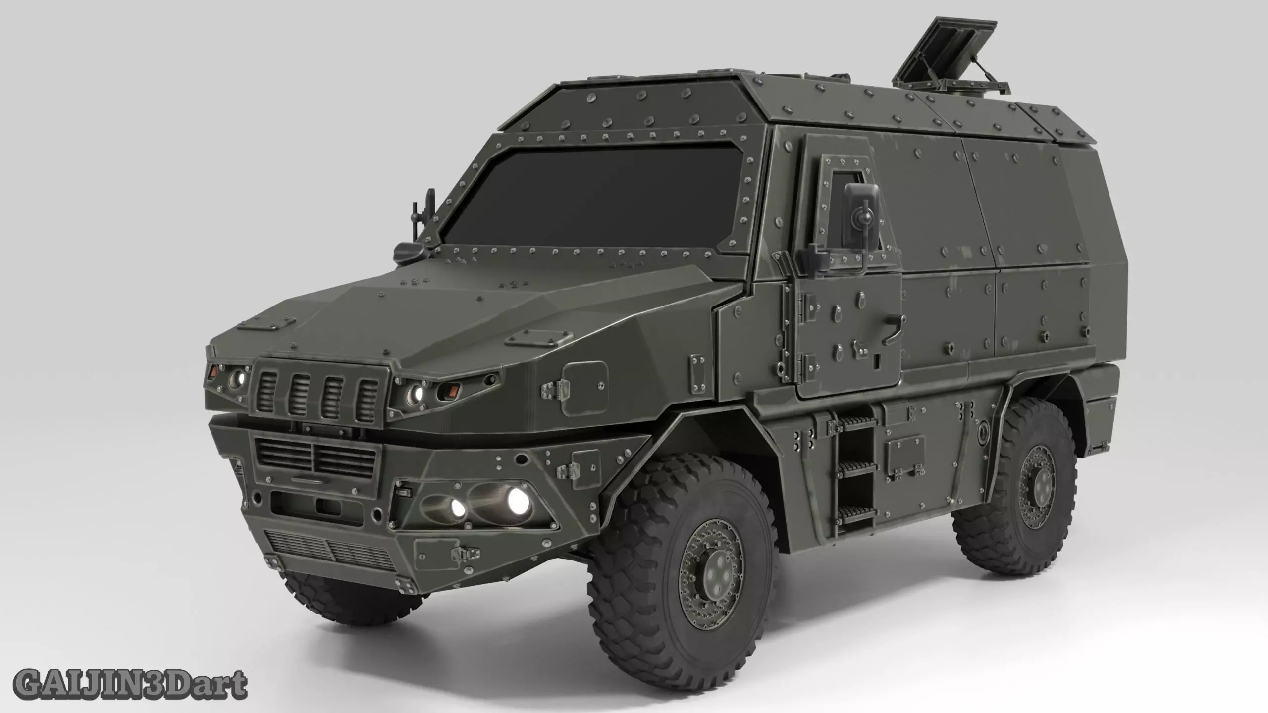 GFF4 GRYZZLY 3D print model