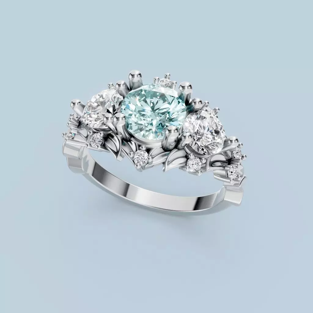 Jungle Ring 3D print model