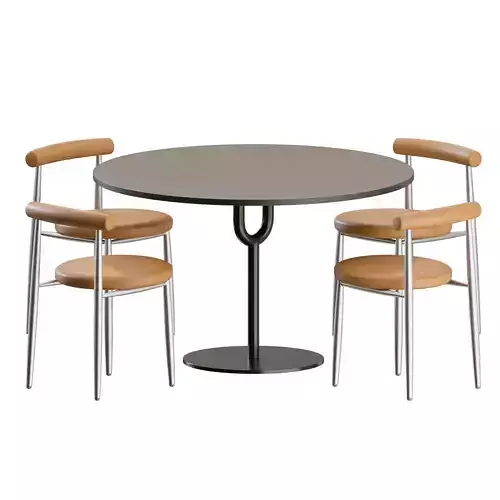 Swage Dining Set by Design By Them
