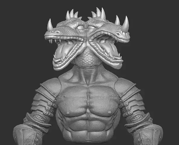 Hydraz Head for Mythic Legions