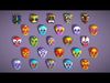 25 Kids Evil Mask Pack 2 - Cartoon - Stylized Costume Masks Set Low-poly 3D model_1