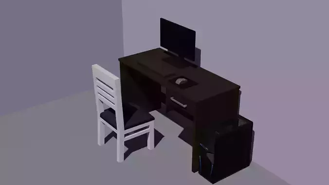 PC desk and bedroom furniture