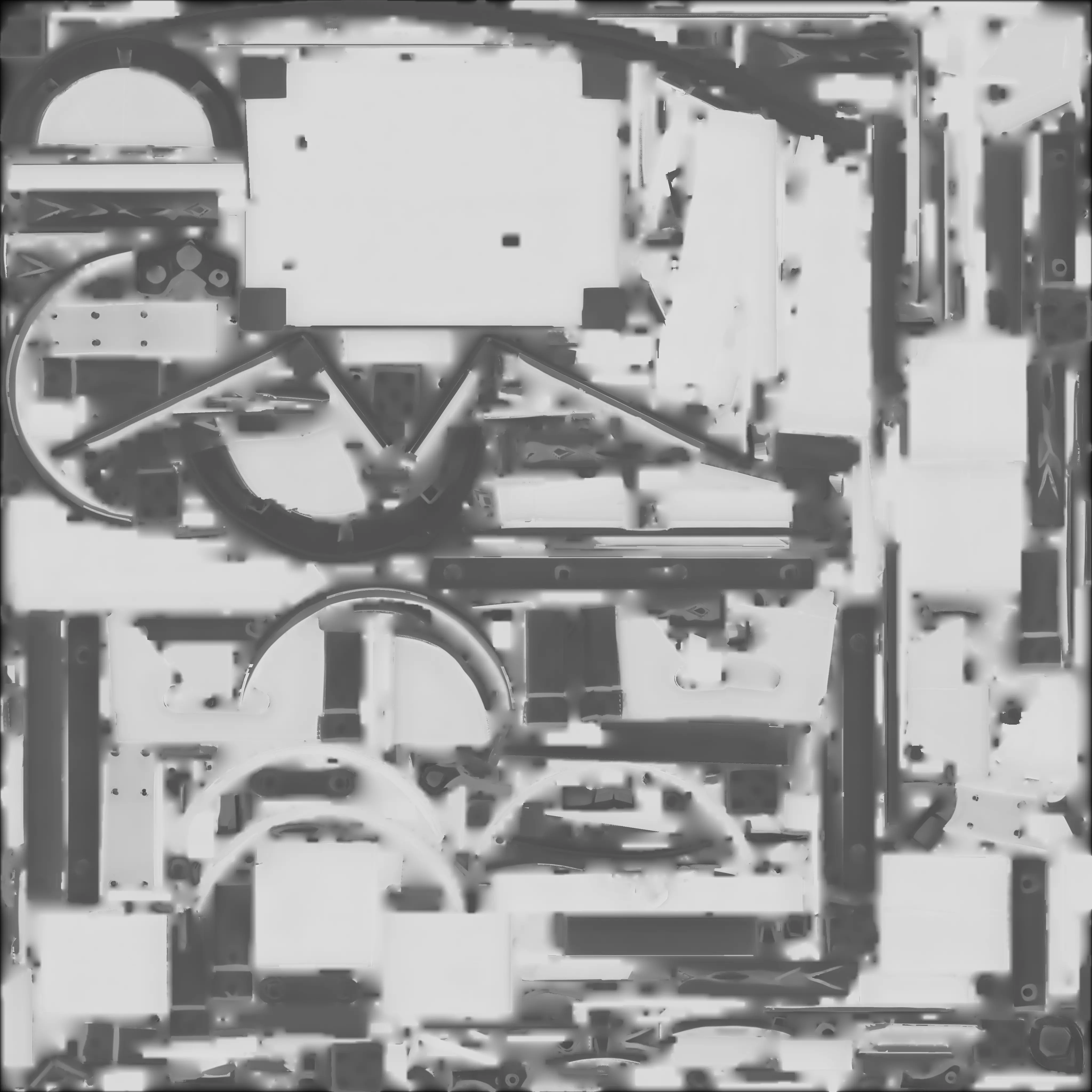 Golden Cartoon Treasure Chest 3D Model Low-poly 3D model_3