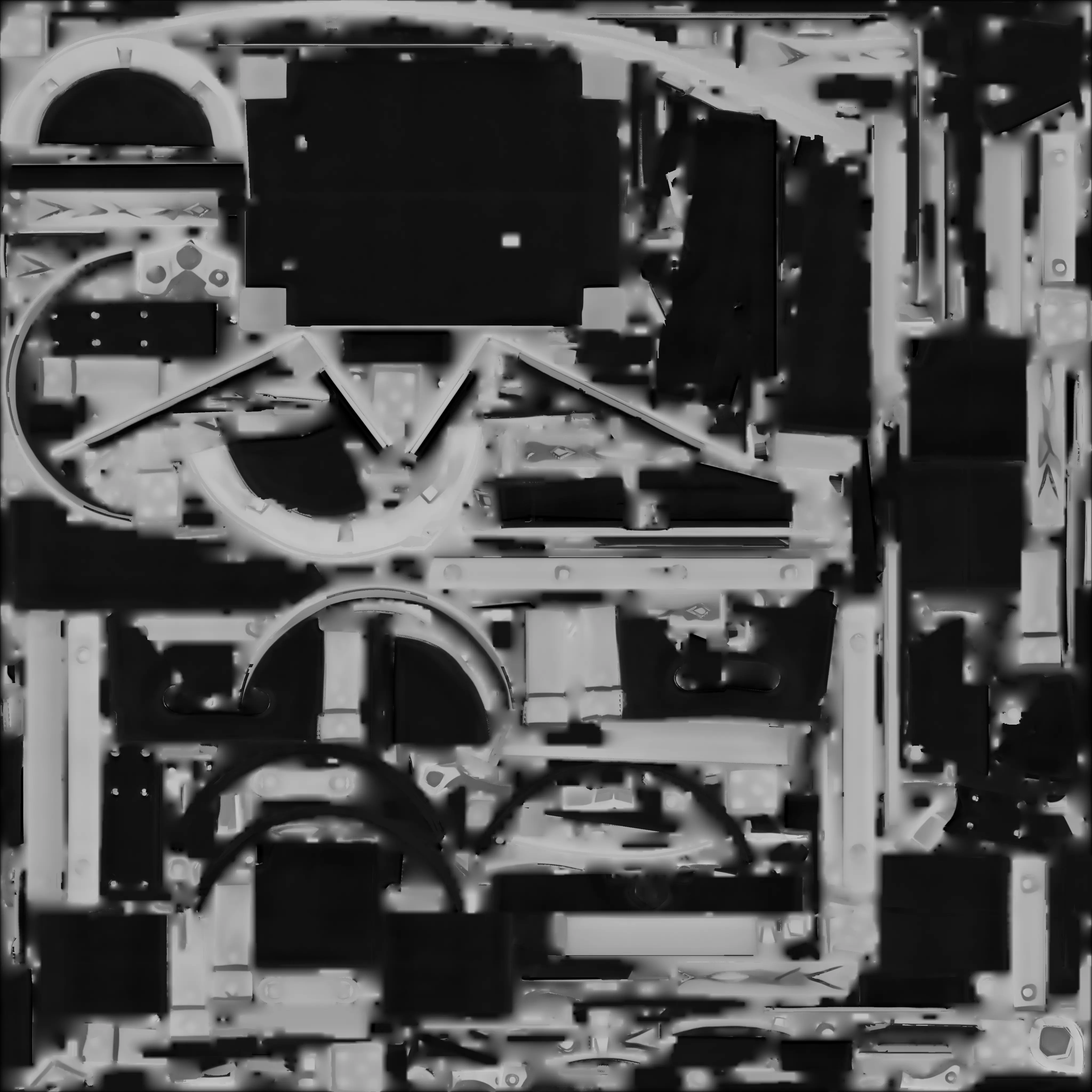 Golden Cartoon Treasure Chest 3D Model Low-poly 3D model_1