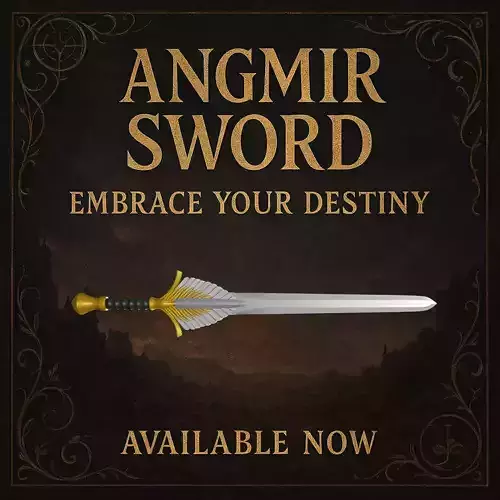 Angmir Sword lord of the rings 3D DIGITAL DOWNLOAD
