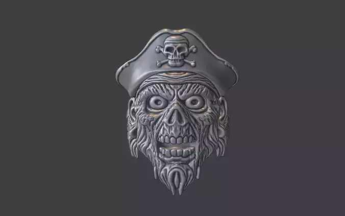 zombie pirate ring