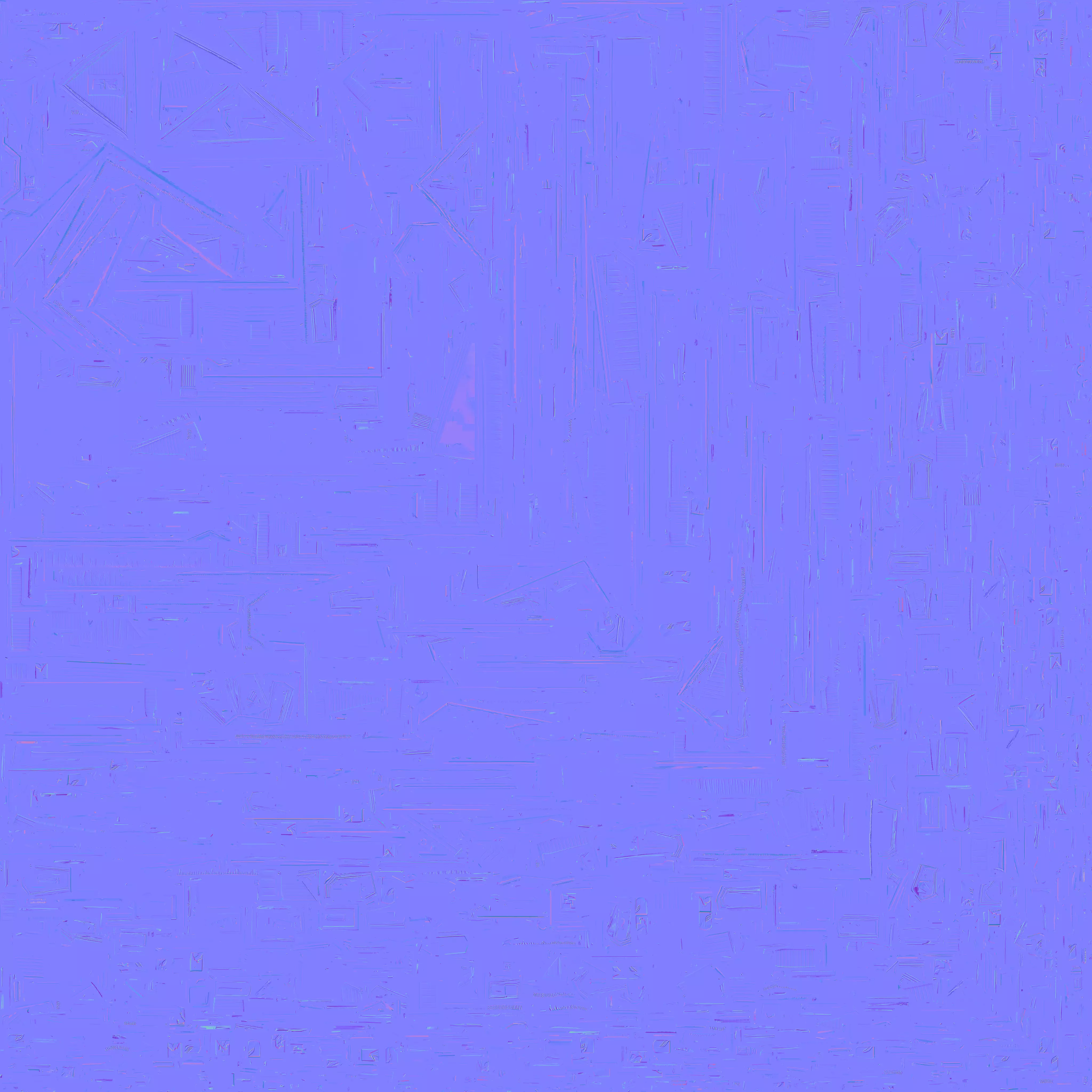 Haunted Victorian Manor Low-poly 3D model_3